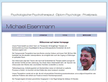 Tablet Screenshot of michael-eisenmann.com